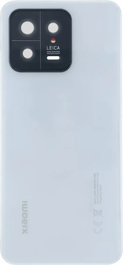 Sticlă Spate Xiaomi 13 Service Pack Albă