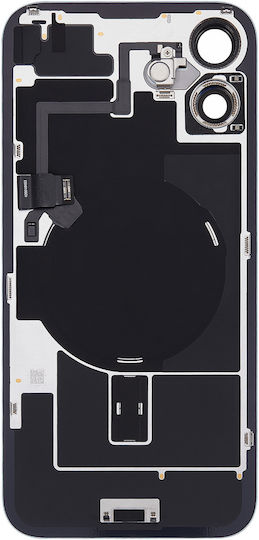 Задно Стъкло С Магнит W Magsafe И Nfc И Фенер Гъвкав За iPhone 16 Plus Оригинален Oem Версия Us Цвят Тийл