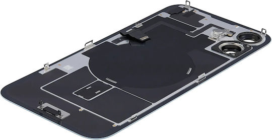 Задно Стъкло С Магнит W Magsafe И Nfc И Фенер Гъвкав За iPhone 16 Plus Оригинален Oem Версия Us Цвят Тийл