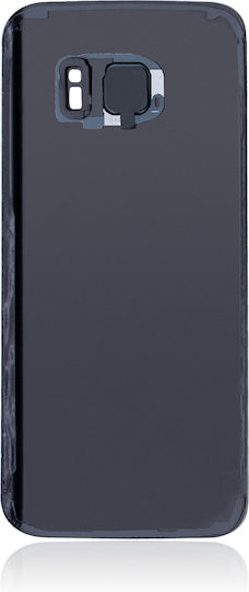 Rückseitiges Glas Kameralinse Samsung Galaxy S7 Service Pack Schwarz Onyx