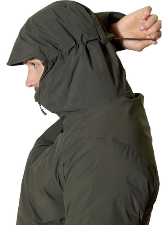 Puffer Herren Jacken Dunkle Armee