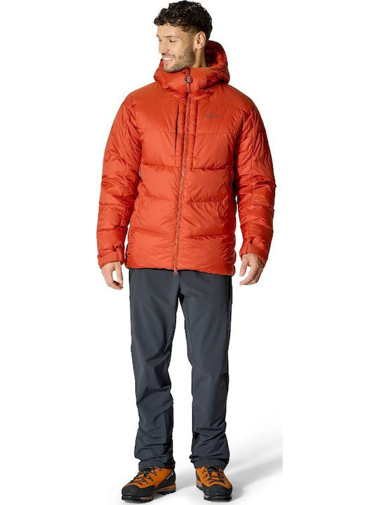 Herren Puffer Jacke Schwarz