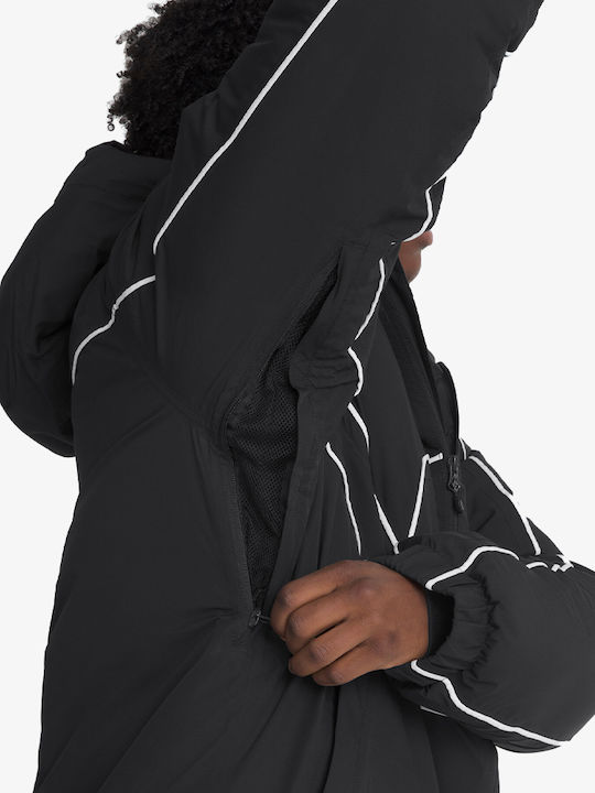 Winter Hardshell Waterproof and Windproof Jacket Black