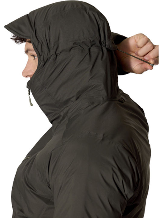 Microlight Herren Jacken Puffer Wasserdicht Dunkle Armee