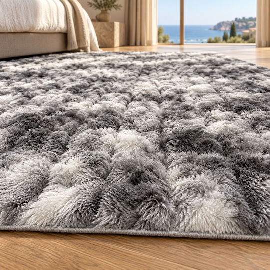 My Home Luxury 80x140cm Non-slip Shaggy Grey