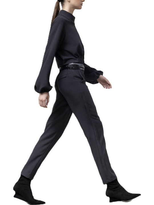 Pantaloni Dama Tesatura Anthracite