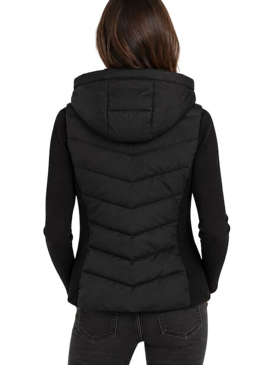 Tiffosi Women's Sleeveless Winter Jacket Black