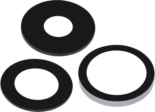 Back Camera Lens Glass Only Adhesive Iphone 15 Pro 3 Piece Set Aftermarket Plus