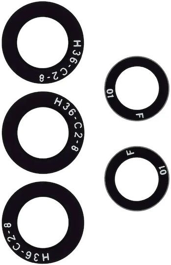 Back Camera Lens Glass Only Adhesive Samsung Galaxy A73 A735 2022 5 Piece Set