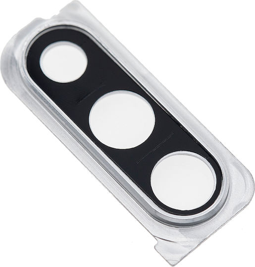 Back Camera Lens Bracket Bezel Samsung Galaxy A30s A307 2019 Silver