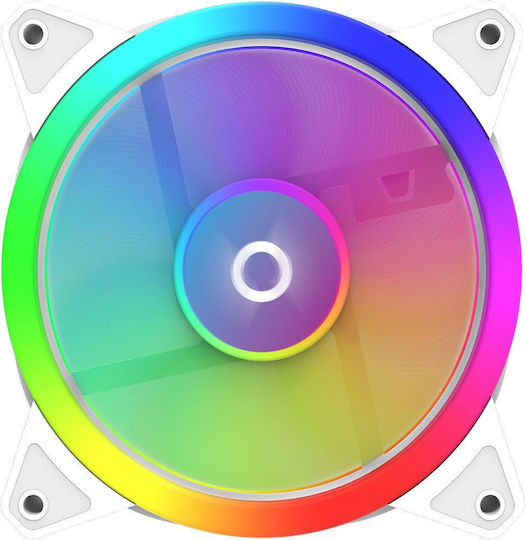 Cetus 6P-14DLI22W-RGB Case Fan 140mm (1600rpm / 52.61cfm) with 6-Pin Connection