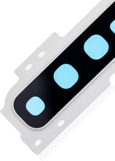 Back Camera Lens Cover Bezel Ring Samsung Galaxy S10 Alb Prism
