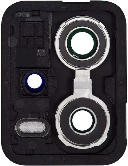 Back Camera Lens Bracket Bezel Xiaomi Redmi Note 12 Pro 5g Black