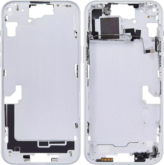 Mid-frame Housing W Small Parts Iphone 15 Plus Us Version Aftermarket Plus Blue