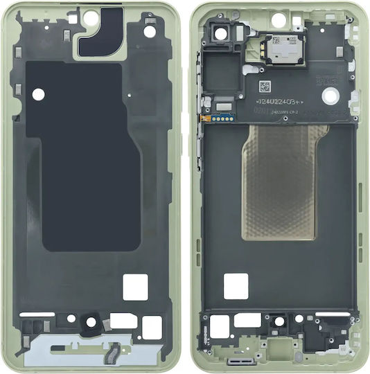 Mid-frame Housing Samsung Galaxy A55 5g A556 2024 Service Pack Lemon