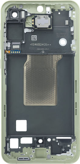 Mid-frame Housing Samsung Galaxy A55 5g A556 2024 Service Pack Lemon