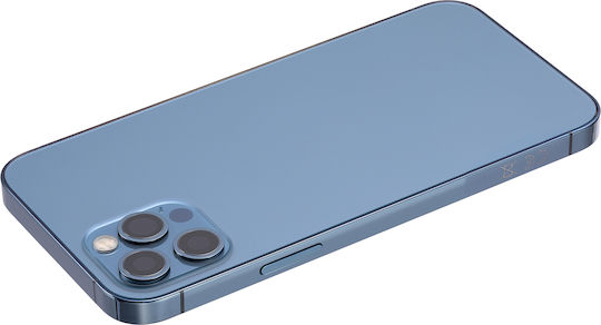 Back Housing W Small Parts Iphone 12 Pro Eu Global Version Aftermarket Plus Pacific Blue