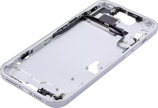Mid-frame Housing W Small Parts Iphone 15 Plus Us Version Aftermarket Plus Blue
