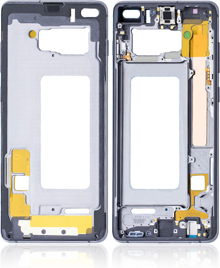 Mid-frame Housing Samsung Galaxy S10 Plus Small Parts Prism Black