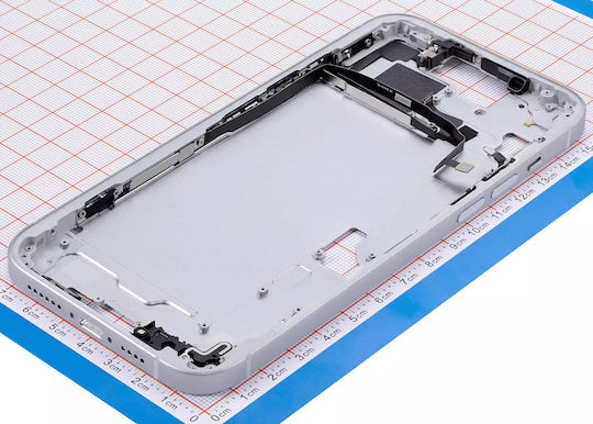 Mid-frame Housing W Small Parts Iphone 15 Plus Us Version Aftermarket Plus Blue