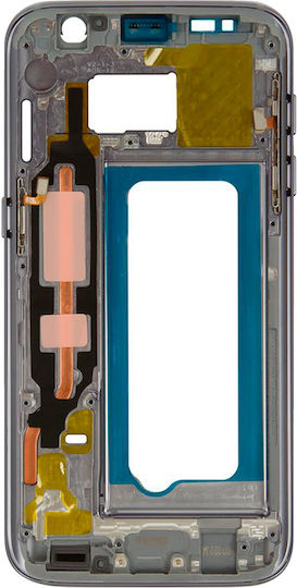 Mid-frame Housing Samsung Galaxy S7 Small Parts Black