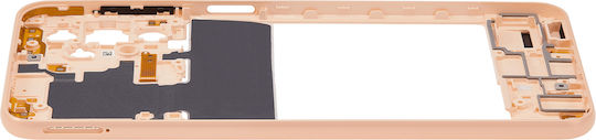 Mid-frame Housing Samsung Galaxy A23 5g A236b 2022 International Version Peach