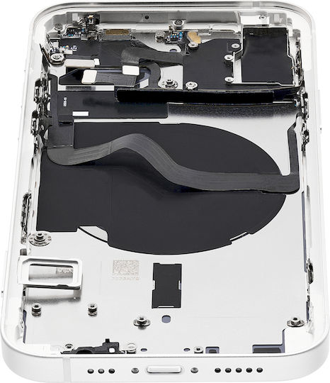 Back Housing W Small Parts Iphone 12 Eu Global Version Aftermarket Plus White
