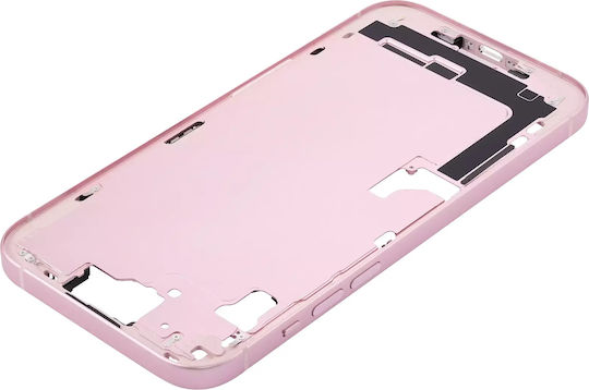 Mid-frame Housing W Small Parts Iphone 15 Plus Us Version Aftermarket Plus Pink