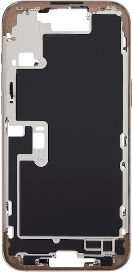 Mid-frame Housing Power Volume Button Iphone 16 Pro Max Eu Global Version Aftermarket Plus Desert Titanium