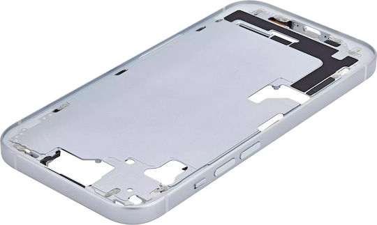 Mid-frame Housing W Small Parts Iphone 15 Us Version Aftermarket Plus Blue