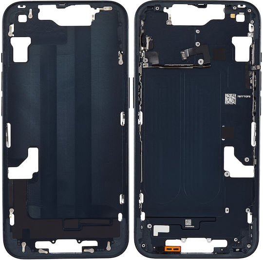 Mid-frame Housing W Small Parts Iphone 14 Eu Global Version Aftermarket Plus Midnight