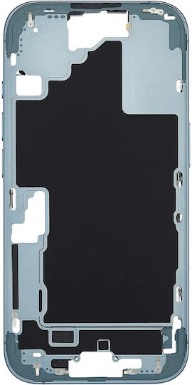 Mid-frame Housing Power Volume Button Iphone 16 Us Version Aftermarket Plus Teal