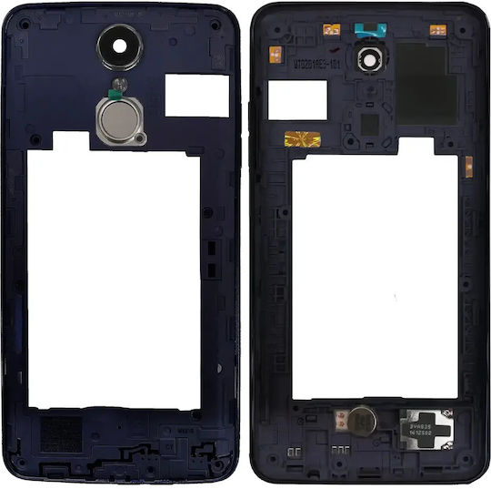 Mid-frame Housing Lg K8 2017 Aristo Us Version Genuine Oem Blue