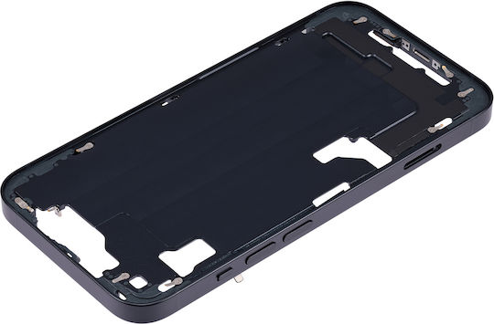 Mid-frame Housing W Small Parts Iphone 14 Eu Global Version Aftermarket Plus Midnight