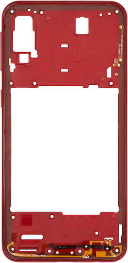 Mid-frame Housing Samsung Galaxy A40 A405 2019 Aftermarket Plus Coral