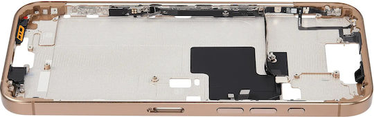 Mid-frame Housing Power Volume Button Iphone 16 Pro Max Eu Global Version Aftermarket Plus Desert Titanium