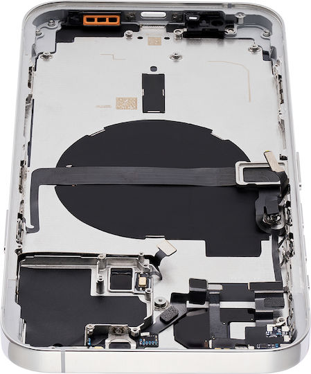 Back Housing W Small Parts Iphone 13 Pro Max Eu Global Version Aftermarket Plus Silver