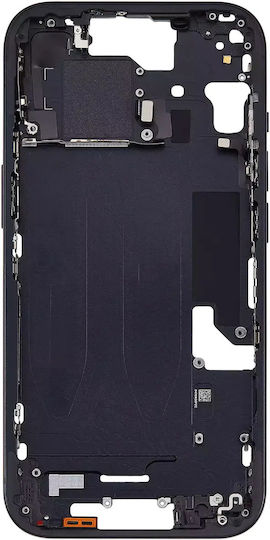 Mid-frame Housing W Small Parts Iphone 15 Eu Global Version Aftermarket Plus Black