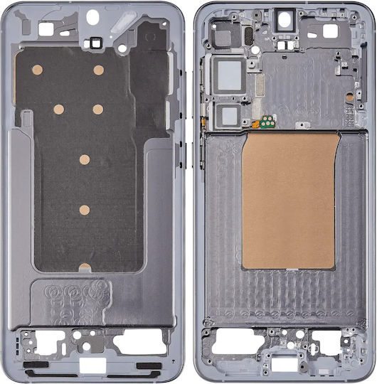 Mid-Frame Gehäuse Samsung Galaxy S25 Plus 5G Us & Internationale Version Silber Schatten