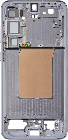 Mid-Frame Gehäuse Samsung Galaxy S25 Plus 5G Us & Internationale Version Silber Schatten