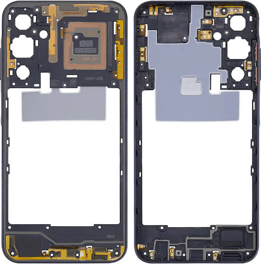 Mid-frame Housing Samsung Galaxy A25 5g A256 2023 Brave Black