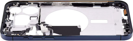 Mid-frame Housing W Small Parts Iphone 15 Pro Max Us Version Aftermarket Plus Blue Titanium