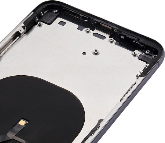 Back Housing Small Components Pre-installed Iphone Xs Max No Logo Aftermarket Plus Space Gray