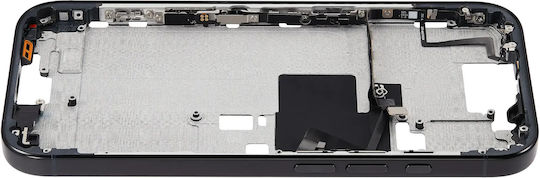Mid-frame Housing Power Volume Button Iphone 16 Pro Us Version Aftermarket Plus Black Titanium
