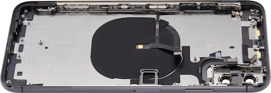 Back Housing Small Components Pre-installed Iphone Xs Max No Logo Aftermarket Plus Space Gray