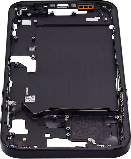 Mid-frame Housing W Small Parts Iphone 15 Plus Us Version Aftermarket Plus Black