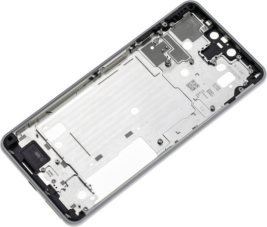 Средна Рамка За Мобилен Google Pixel 3 XL Бяла