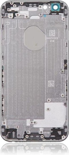 Carcasă Spate Cu Piese Mici iPhone 6 Plus Fără Logo Aftermarket Plus Argintiu