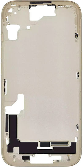 Mid-frame Housing W Small Parts Iphone 15 Eu Global Version Aftermarket Plus Yellow