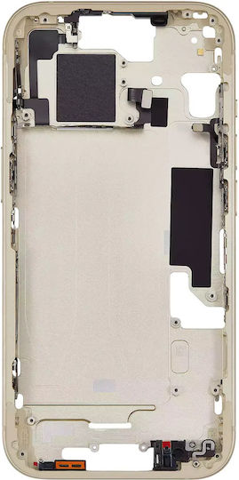 Mid-frame Housing W Small Parts Iphone 15 Eu Global Version Aftermarket Plus Yellow